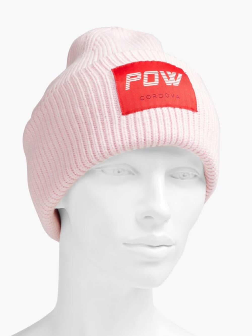 NEW Cordova Appliquéd Ribbed Merino Wool Beanie